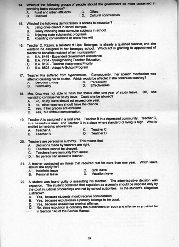 naga city science high school entrance exam reviewer philippines